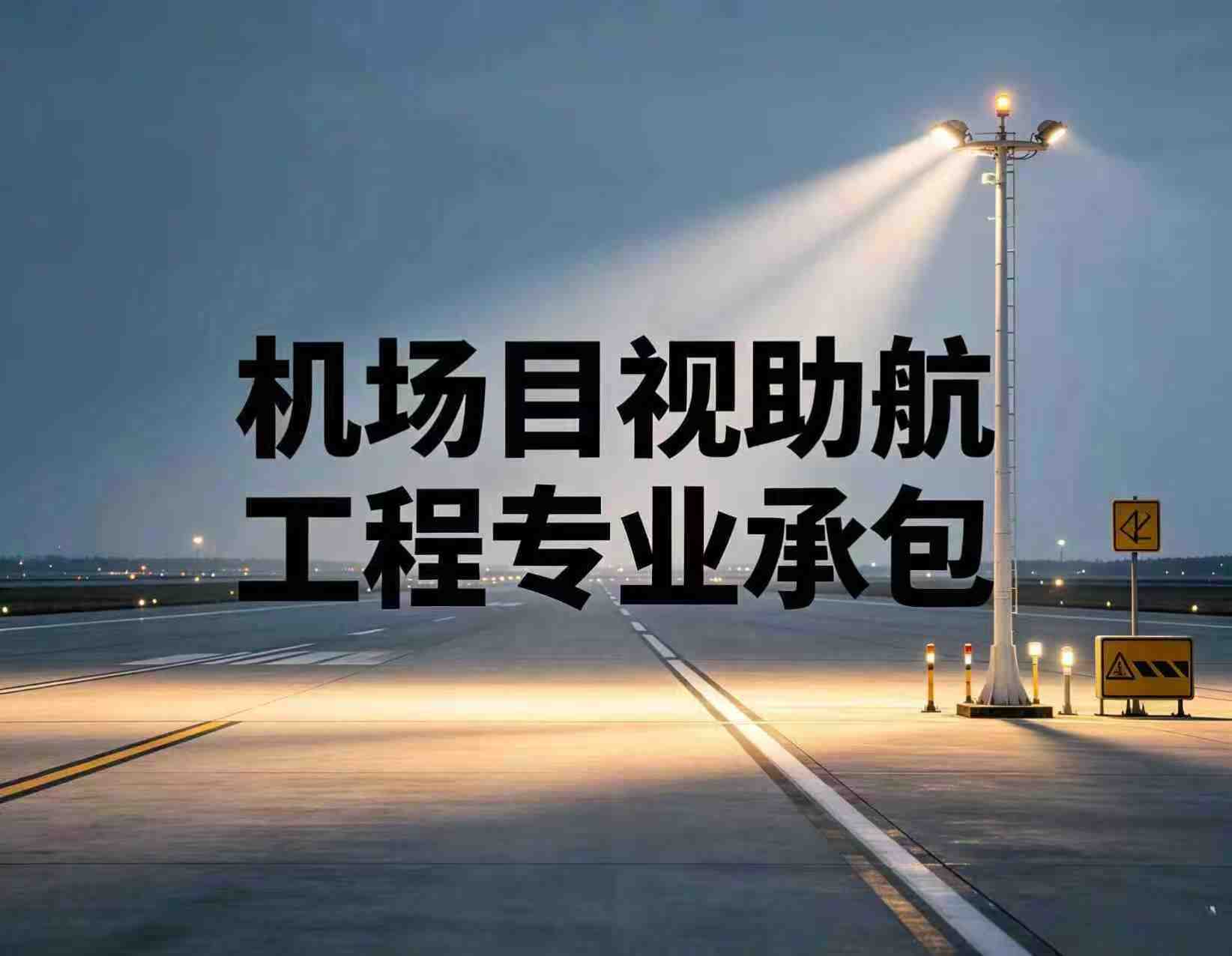 机场目视助航工程专业承包资质