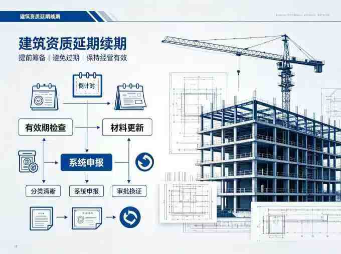 2026建筑资质延期续期攻略｜证书到期年审、延期流程、材料汇总