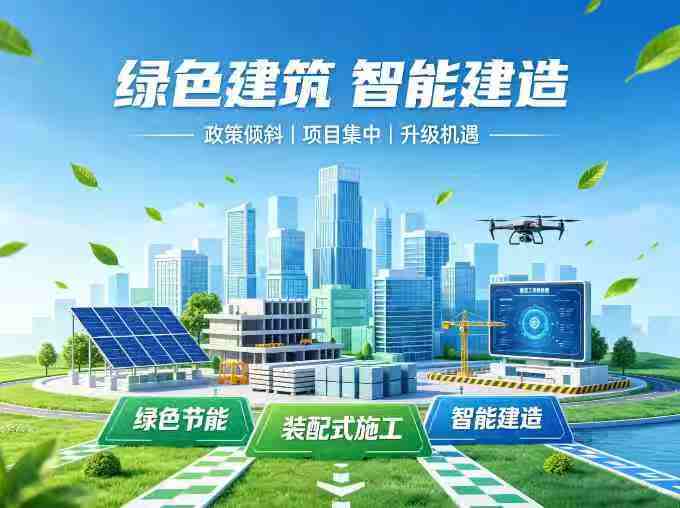 2026建筑行业发展新风向！绿色建筑、智能建造崛起，资质升级迎来新机遇